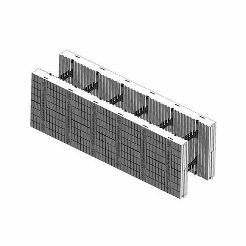 ICF Blocks & Insulation Products - FX Flat Top Block from Stronghold ICF