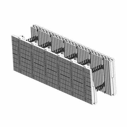 ICF Blocks & Insulation Products - FX Taper-Top Lock  Top Block from Stronghold ICF