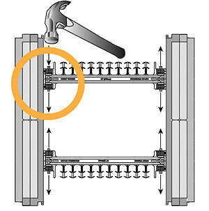 Stronghold ICF Blocks Adjustable Center Webs Canada & USA