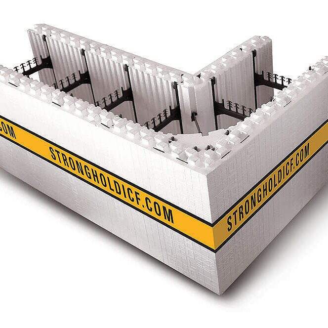 stronghold icf corner block